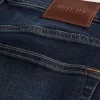 Dark Wash Athletic Skinny Jeans