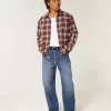 Dark Wash Skater Baggy Jeans
