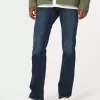 Dark Wash Slim Straight Jeans