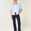 Dark Wash Straight Jeans