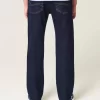 Dark Wash Straight Jeans
