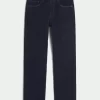 Dark Wash Straight Jeans
