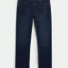 Dark Wash Straight Jeans