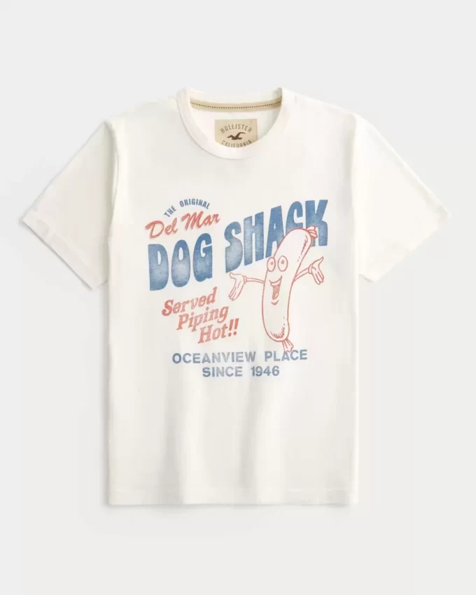 Del Mar Dog Shack Graphic Tee