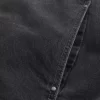 Denim Zip-Up Skater Jacket