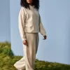 Doe Print Baggy Sweatpants