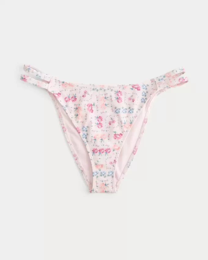 Double Strap Cheeky Bikini Bottom