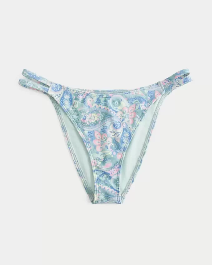 Double Strap Cheeky Bikini Bottom