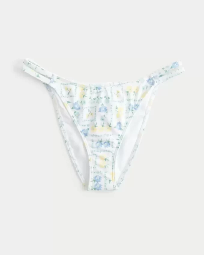 Double Strap Cheeky Bikini Bottom