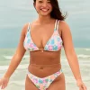 Double Strap Triangle Bikini Top
