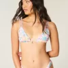 Double Strap Triangle Bikini Top