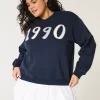 Easy 1990 Graphic Crew Sweatshirt