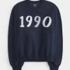 Easy 1990 Graphic Crew Sweatshirt