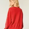Easy American Honey Graphic Crew Sweatshirt