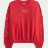 Easy American Honey Graphic Crew Sweatshirt