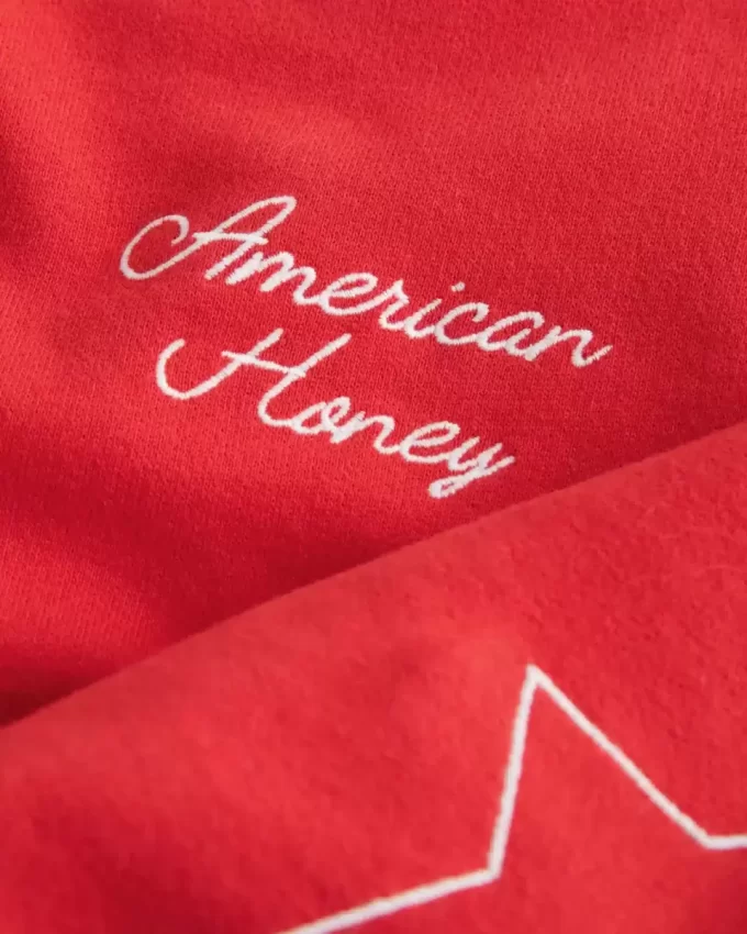 Easy American Honey Graphic Crew Sweatshirt