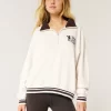 Easy Boston Tennis Club Graphic Half-Zip Sweatshirt