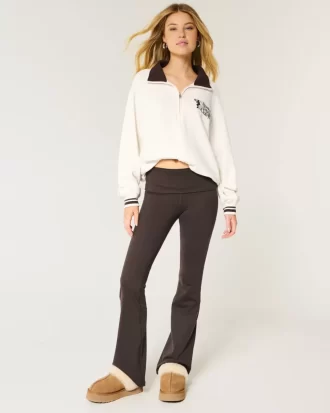Easy Boston Tennis Club Graphic Half-Zip Sweatshirt
