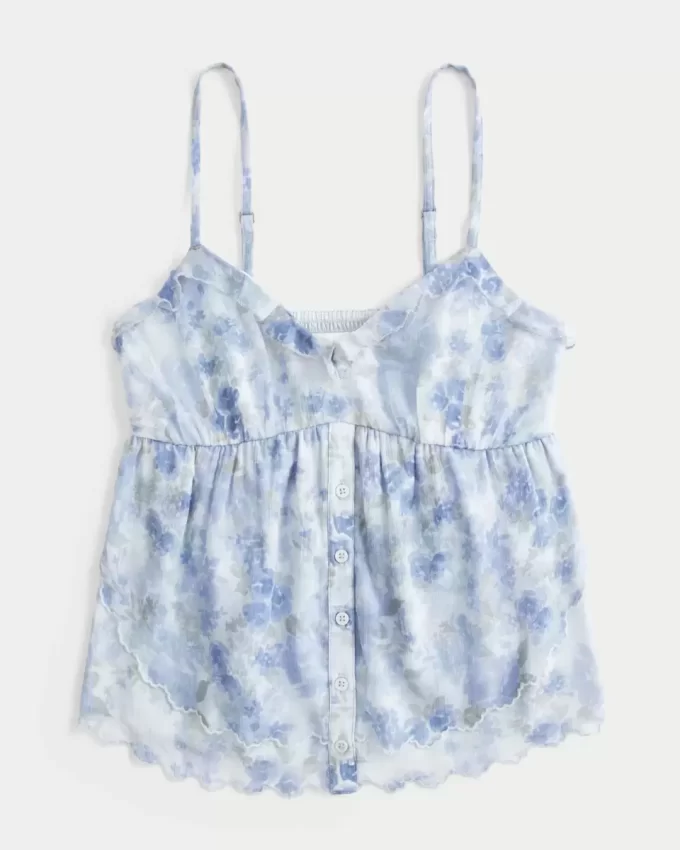Easy Chiffon Babydoll Top