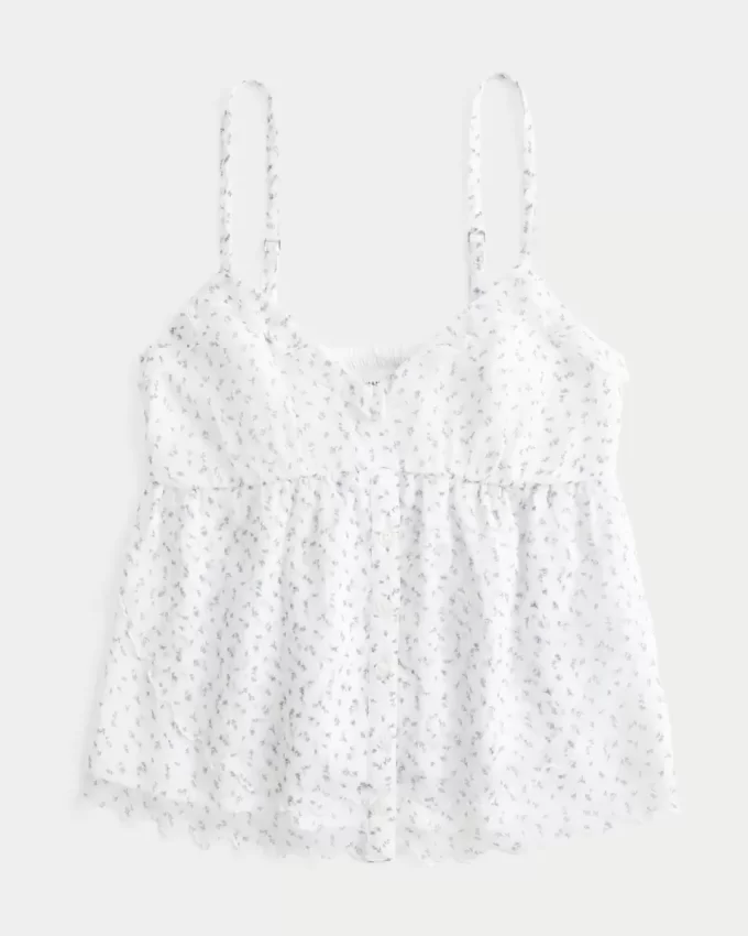 Easy Chiffon Babydoll Top
