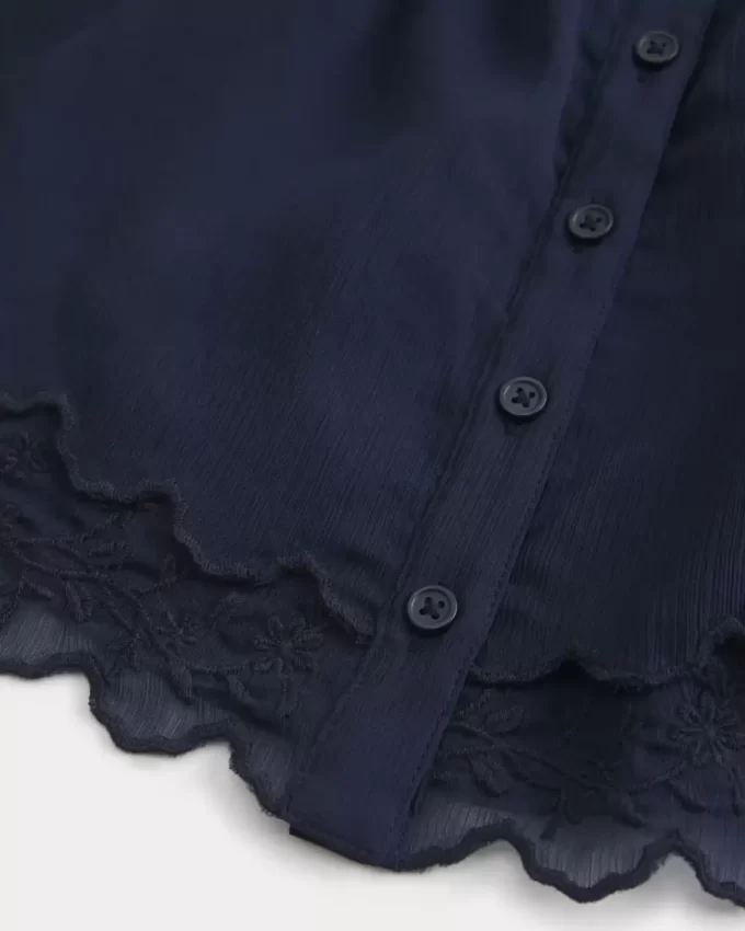 Easy Chiffon Babydoll Top