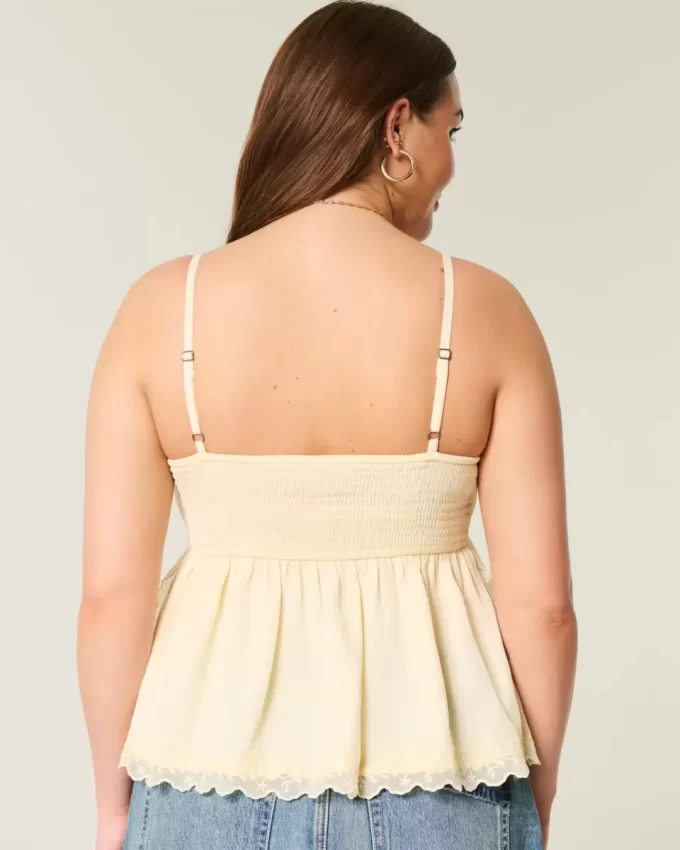 Easy Chiffon Babydoll Top