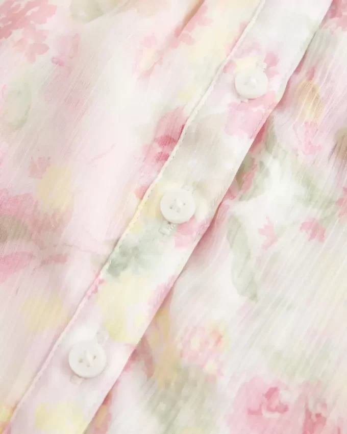 Easy Chiffon Babydoll Top
