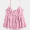 Easy Chiffon Babydoll Top