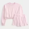 Easy Crew Sweatshirt & Fleece Shorts Bundle