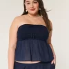 Easy Crochet-Style Babydoll Top