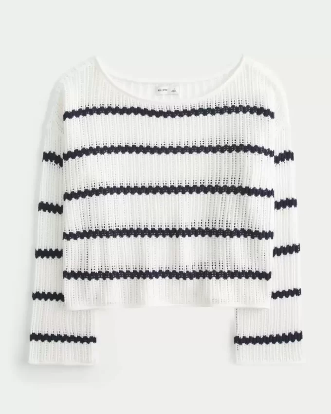 Easy Crochet-Style Sweater