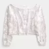 Easy Double Off-the-Shoulder Camo Pattern Sweatshirt