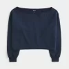 Easy Double Off-the-Shoulder Sweatshirt