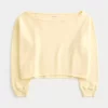 Easy Double Off-the-Shoulder Sweatshirt
