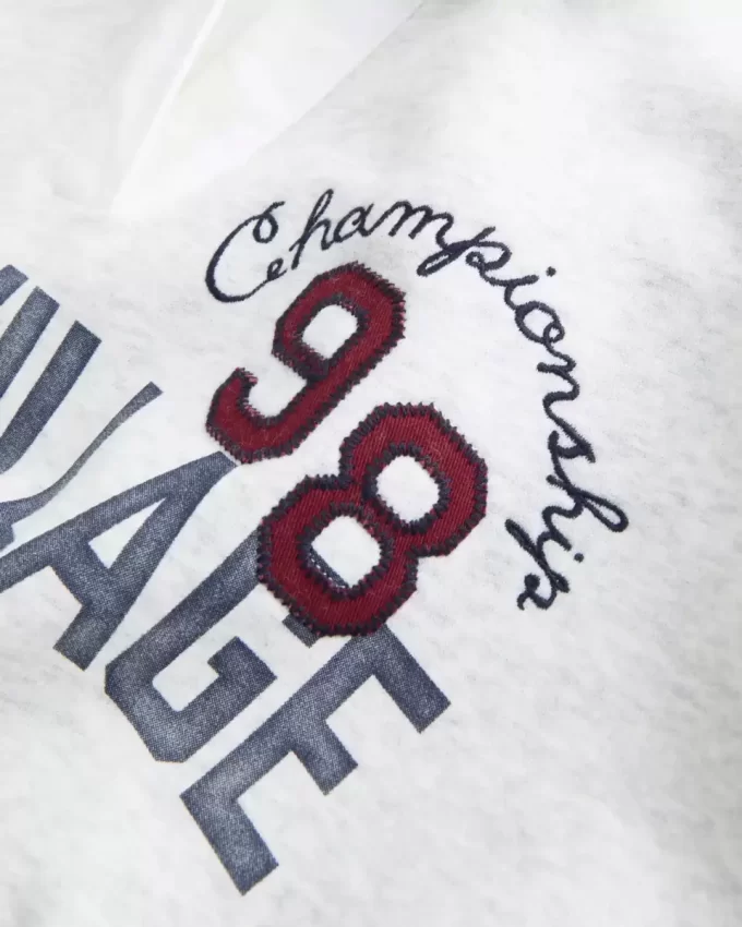 Easy Fleece West Village Graphic Rugby Polo
