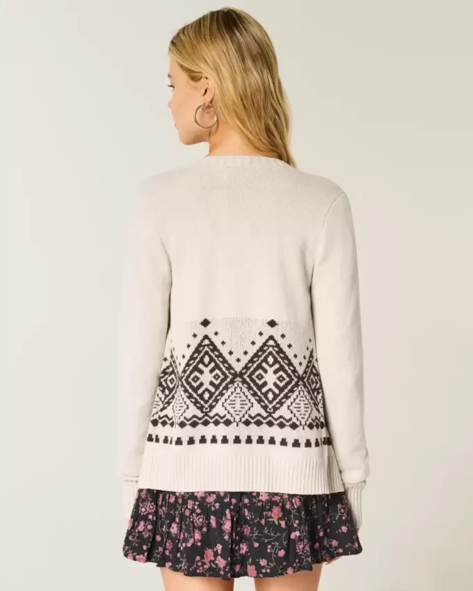 Easy Fringe No-Close Cardigan