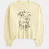 Easy Honolulu Graphic Crew Sweater