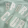 Easy New York Graphic Half-Zip Cutoff Sweatshirt