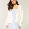 Easy No-Close Lace Sleeve Cardigan