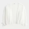 Easy No-Close Lace Sleeve Cardigan