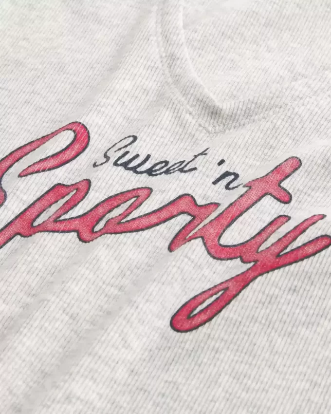 Easy Notch-Neck Sweet ‘n Sporty Graphic Baby Tee