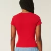 Easy Notch-Neck USA Graphic Baby Tee