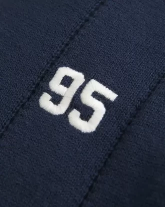 Easy Number Graphic Sweater Polo