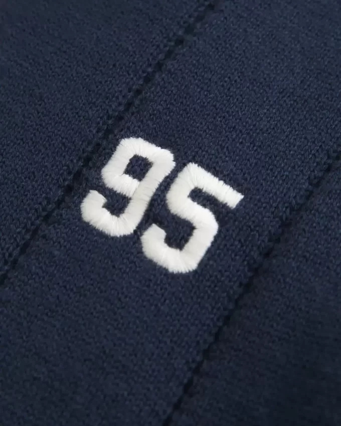 Easy Number Graphic Sweater Polo