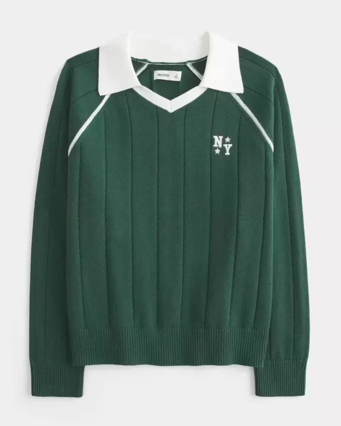 Easy NY Graphic Sweater Polo