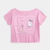 Easy Off-the-Shoulder Snoopy Graphic Tee