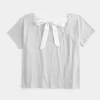 Easy Ribbon Tie-Back New York Graphic Tee