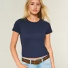 Easy Short-Sleeve Crew Baby Tee