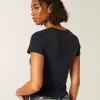 Easy Short-Sleeve Crew Baby Tee