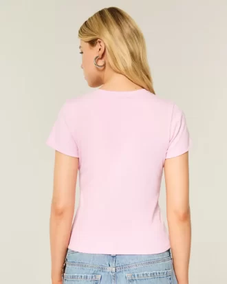 Easy Short-Sleeve Crew Baby Tee